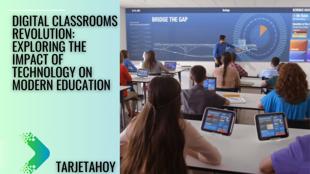 Digital Classrooms Revolution Exploring the Impact of Technology on Modern Education